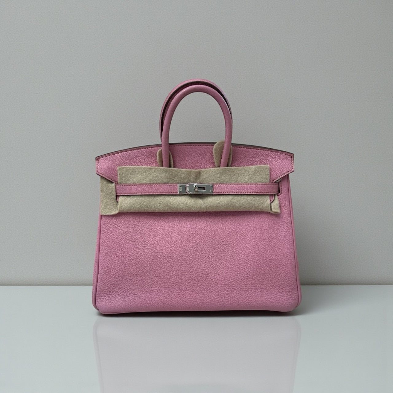 Hermés Birkin 25 Bubblegum Pink Togo Palladium Hardware